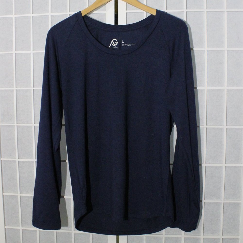 Women's Gray long sleeve shirt (LRT3P)